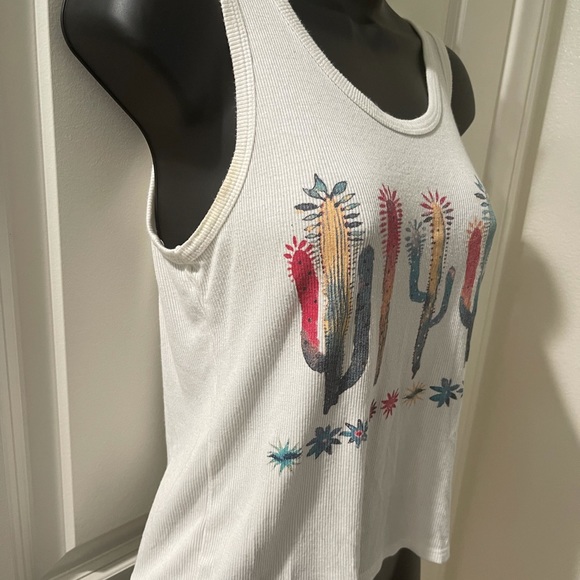 French Pastry Cactus Tank Top - Picture 3 of 4